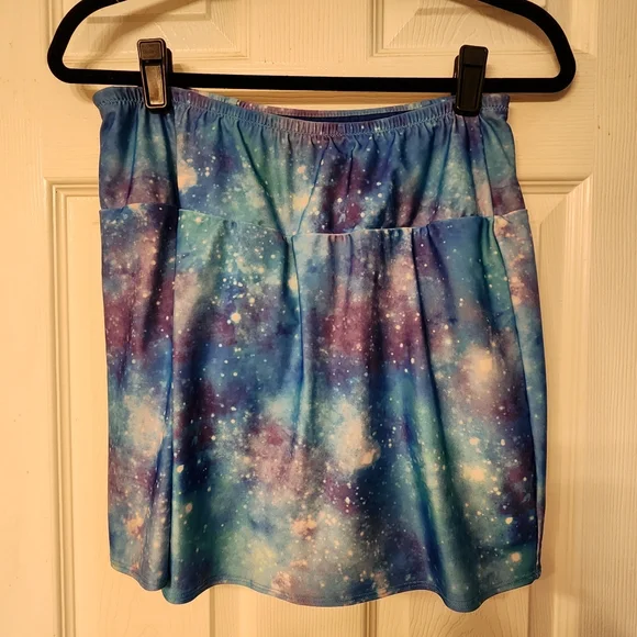 Large Sparkle Athletic Skirt/Skort - Picture 4 of 7